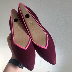 Rothy’s point flats